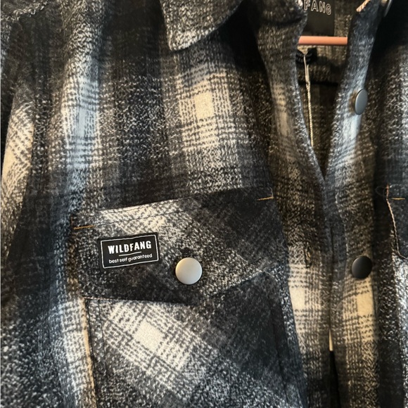 NWT WILDFANG The Essential Shacket - Picture 6 of 6